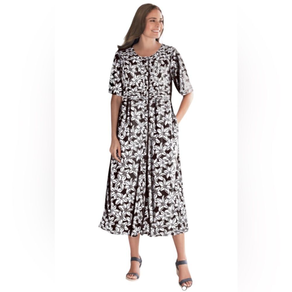 Woman Within Midi Dresses  Size 1X